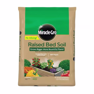 Miracle-Gro Organic All Purpose Raised Bed Soil 1.5 cu ft