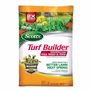 Scotts Turf Builder Weed & Feed Lawn Fertilizer For Multiple Grass Types 12000 sq ft