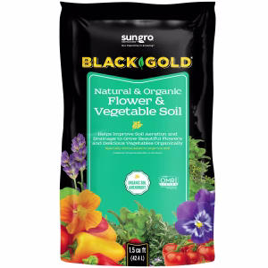 Black Gold Organic Flower and Vegetable Garden Soil 1.5 cu ft