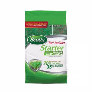 Scotts Turf Builder Lawn Starter Lawn Fertilizer For All Grasses 14000 sq ft