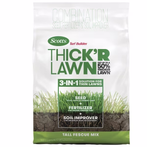 Scotts Turf Builder ThickR Lawn All-Purpose Lawn Fertilizer For Tall Fescue Grass 4000 sq ft