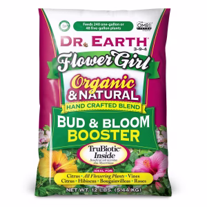 Dr. Earth Flower Girl Organic Granules Hibiscus, Citrus Plant Food 12 lb