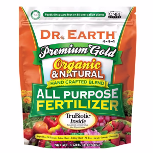 Dr. Earth Premium Gold All Purpose Organic Flowers/Fruits/Vegetables All Purpose Plant Food 4 lb