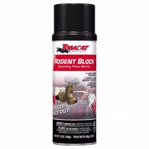 Tomcat Rodent Block Toxic Bitrex Pest Control Foam For Mice 12 oz