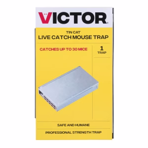 Victor Tin Cat Small Multiple Catch Animal Trap For Mice 1 pk