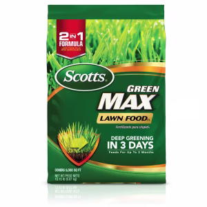 Scotts Green Max All-Purpose Lawn Fertilizer For Multiple Grass Types 5000 sq ft