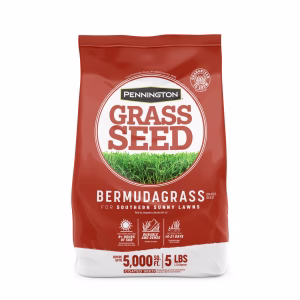 Pennington Penkoted Bermuda Grass Full Sun Grass Seed 5 lb