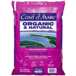Coast of Maine Bar Harbor Blend Organic Flower and Plant Potting Soil 8 qt