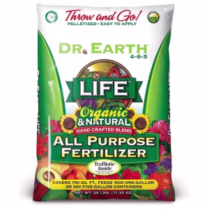Dr. Earth Life Organic All Plant 4-6-5 Plant Fertilizer 25 lb