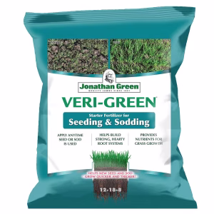 Jonathan Green Veri-Green Seeding and Sodding Lawn Starter Lawn Food For All Grasses 5000 sq ft