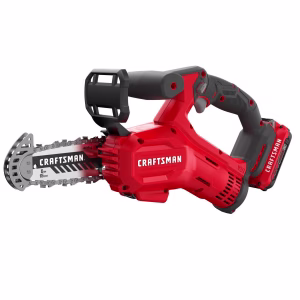 Craftsman V20 CMCCS320D1 6 in. 20 V Battery Pruning Saw Kit (Battery & Charger)
Craftsman V20 CMCCS320D1 6 in. 20 V Battery Pruning Saw Kit (Battery & Charger)