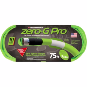 Teknor Apex Zero-G Pro 3/4 in. D X 75 ft. L Commercial Grade Garden Hose