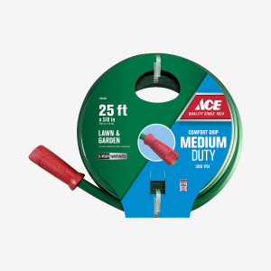 Ace Medium-Duty Garden Hose – 5/8 in x 25 ft