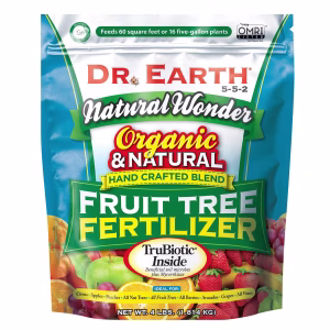 Dr. Earth Natural Wonder Organic Granules Apple, Citrus, Peaches Plant Food 4 lb