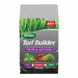 Scotts Turf Builder Southern Weed & Feed Lawn Fertilizer For Multiple Grass Types 4000 sq ft