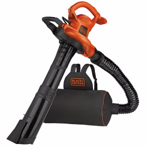 Black+Decker 250 mph 400 CFM Electric Backpack Blower/Mulcher/Vac