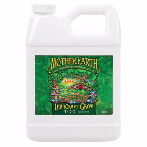 Mother Earth LiquiCraft Grow All Plant 4-3-3 Plant Fertilizer 1 qt