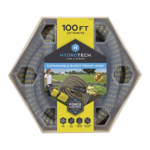 Hydrotech 5/8 in. D X 100 ft. L Medium Duty Professional Grade Expandable Lightweight Garden Hose