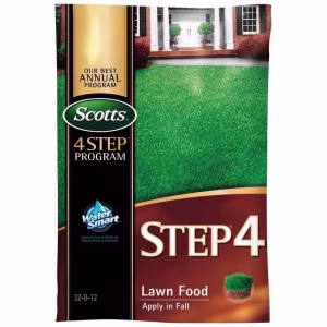 Scotts Step 4 Fall Lawn Food For All Grasses 5000 sq ft