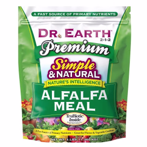 Dr. Earth Pure & Natural Organic Granules Roses Alfalfa Meal Plant Food 3 lb