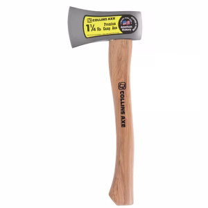 Collins 1.25 lb Single Bit Hunting Axe 14 in. Wood Handle