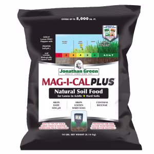 Jonathan Green Mag-I-Cal Plus for Lawns in Acidic and Hard Soil Annual Program Lawn Conditioner For