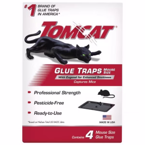 Tomcat Small Glue Trap For Mice 4 pk