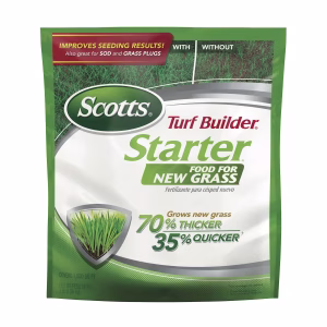 Scotts Turf Builder Lawn Starter Lawn Fertilizer For All Grasses 1000 sq ft