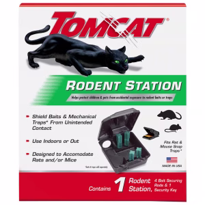Tomcat Rodent Bait Station Blocks For Mice and Rats 1 pk