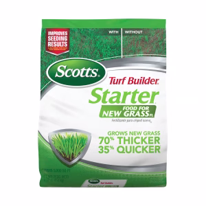 Scotts Turf Builder Lawn Starter Lawn Fertilizer For All Grasses 5000 sq ft