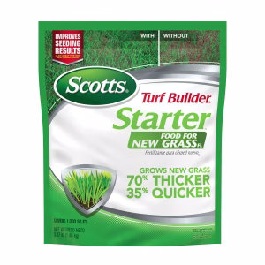 Scotts Turf Builder Lawn Starter Lawn Fertilizer For All Grasses 1000 sq ft