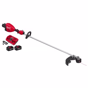 Milwaukee M18 FUEL Dual Battery 3006-22 17 in. Battery String Trimmer Kit (Battery & Charger)