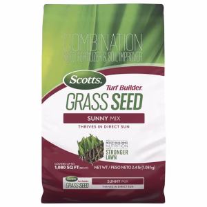 Scotts Turf Builder Mixed Full Sun Fertilizer/Seed/Soil Improver 2.4 lb