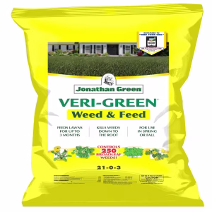 Jonathan Green Veri-Green Weed and Feed Weed & Feed Lawn Food For All Grasses 15000 sq ft