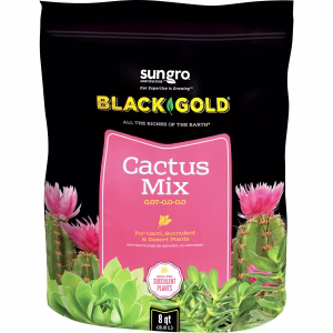 Black Gold Organic Cacti and Succulent Potting Mix 8 qt