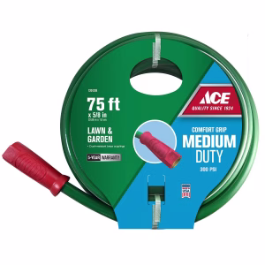 Ace 5/8 in. D X 75 ft. L Medium Duty Garden Hose