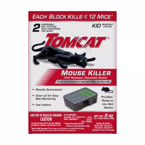 Tomcat Bait Station Blocks For Mice 2 pk