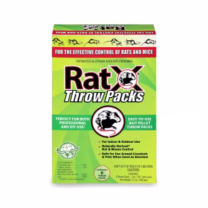 RatX Non-Toxic Bait Pellet Throw Pack For Mice and Rats 6 pk