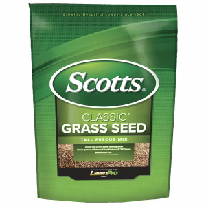 Scotts Classic Tall Fescue Grass Sun or Shade Grass Seed 20 lb