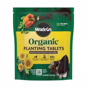 Miracle-Gro Organic Tablets Plant Food 20 ct