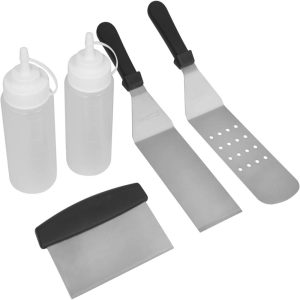 Royal Gourmet TF0505 Metal Spatula Set