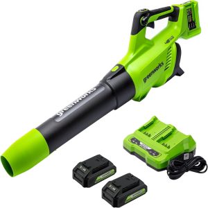 Greenworks 48V (24V x 2) Cordless Axial Leaf Blower