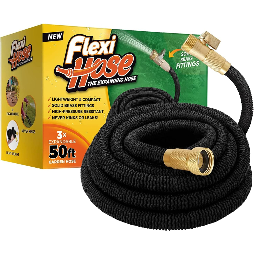 Flexi Hose Lightweight Expandable Garden Hose, 50FT