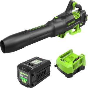 Greenworks 80V (700 CFM / 170 MPH) Brushless Cordless Leaf Blower