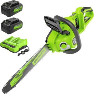 Greenworks 48V (24V x 2 ) 16" Brushless Cordless Chainsaw
