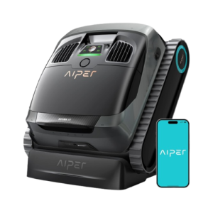 AIPER Scuba X1 Cordless Pool Robot with Powerful Suction, Double Filtration and Wireless Charging Dock
