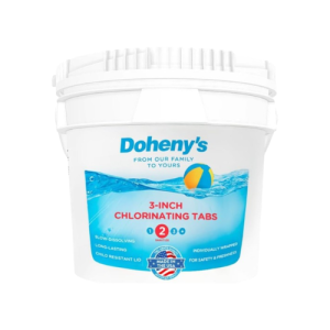 Doheny’s 3-Inch Stabilized Chlorine Tablets for Sanitizing Swimming Pools