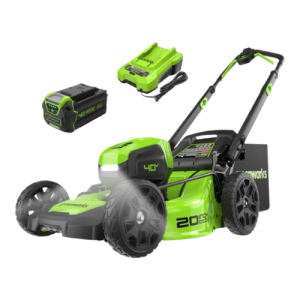 Greenworks 40V 20" Brushless Cordless Lawn Mower with 4.0Ah Battery & Charger