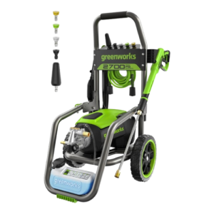 Greenworks 2700 PSI (2.3 GPM Max) Brushless Electric Pressure Washer