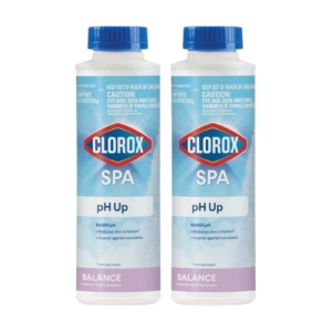 CLOROX Pool&Spa 10018CSP Spa PH Up Pool Balancer,18 oz.,(Pack of 2)